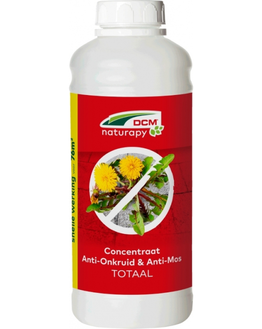 DCM ANTI-ONKRUID & ANTI-MOS - TOTAAL (CONCENTRAAT) 1 L