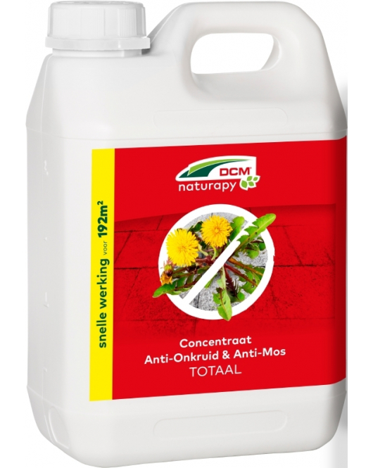 DCM ANTI-ONKRUID & ANTI-MOS - TOTAAL (CONCENTRAAT) 2,5 L