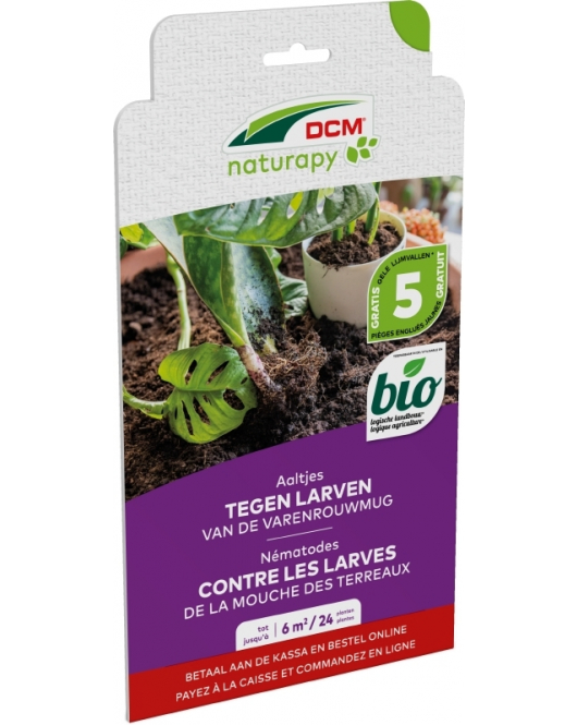 DCM AALTJES TEGEN LARVEN VAN DE VARENROUWMUG FELTI-GUARD® 6 M² (2 X 3 MIO. AALTJES)