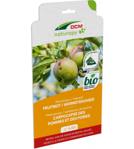 DCM FEROMOON/LOKSTOF FRUITMOT/WORMSTEKIGHEID CYDIA-PHEROMONE® 2 CAPSULES DCM FEROMOON/LOKSTOF FRUITMOT/WORMSTEKIGHEID CYDIA-PHEROMONE® 2 CAPSULES