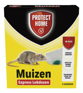 EXPRESS MUIZENMIDDEL, 2ST LOKDOOS -PROTECT HOME-