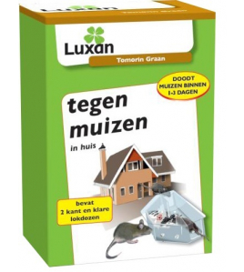 LUXAN TOMORIN GRAAN 2 ST/PAK LOKDOOS KUNSTSTOF