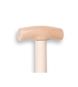 ZWANENHALSSPADE ATLAS DIAMANT GEPOLIJST BLAD, MET HICKORY 80CM T-STEEL