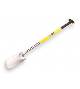 ATLAS SPADE GEPOLIJST, MET FIBERGLAS T-STEEL 80 CM. TOTALE LENGTE 115