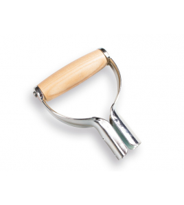 YD-GREEP STAAL, OPEN MODEL, VOOR STELEN Ø 38MM.