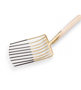 PUINVORK OFFNER 9 TANDEN, MET VEERDUL, MET YD-STEEL 95 CM.