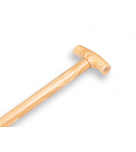 MESTVORK OFFNER MET 5 TANDEN, BRONS, MET T-STEEL 90 CM.