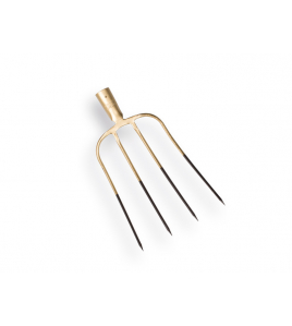 MESTVORK OFFNER 4-TANDS, BRONS, MET DUL.