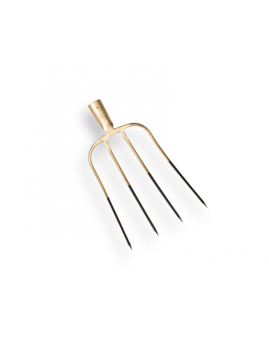 MESTVORK OFFNER 4-TANDS, BRONS, MET DUL.