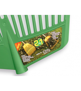 COMBIBLADHARK REGA JOST (BLADBEZEM - LAADVORK) 20 TANDS GROEN, 45 CM B