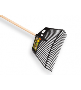 COMBIBLADHARK REGA JOST (BLADBEZEM - LAADVORK) 26 TANDS ZWART, 60 CM B