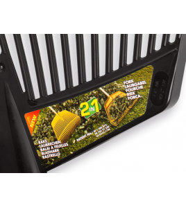 COMBIBLADHARK REGA JOST (BLADBEZEM - LAADVORK) 26 TANDS ZWART, 60 CM B