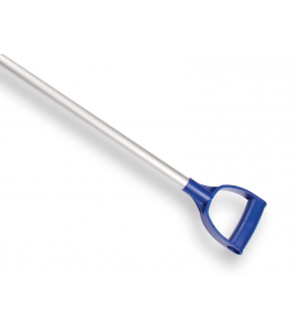 ALLESRUIMER BLAUW ATLAS, 18 T, 33 CM BREED MET ALUM.STEEL EN D-GREEP.