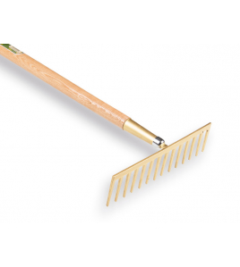 TUINHARK - ASFALTHARK OFFNER, 14 TANDEN, RECHT, MET ESSEN STEEL 170 X TUINHARK - ASFALTHARK OFFNER, 14 TANDEN, RECHT, MET ESSEN STEEL 170 X