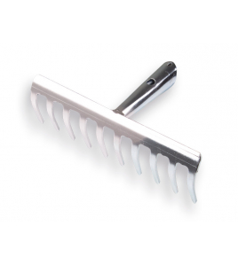 TUINHARK VERZINKT 10 TANDS ZONDER STEEL. TUINHARK VERZINKT 10 TANDS ZONDER STEEL.