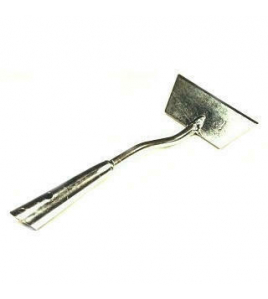 SCHOFFEL RECHT -MM- , VERZINKT, 12CM, LOS