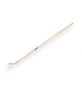 KRABBER 3 TANDS VERZINKT MET STEEL 150 X 2,8 CM.