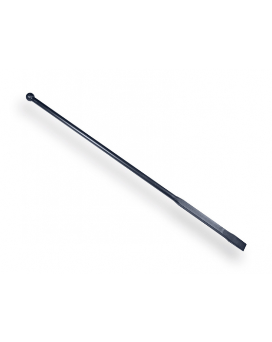 STOOTIJZER 140 CM. MET ONDERSTUK 40 CM. VIERKANT.
