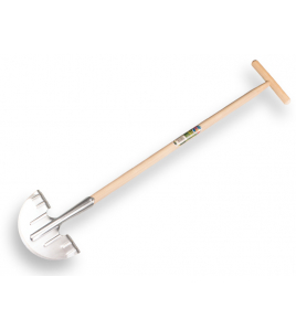 GRASKANTSTEKER VERZINKT MET STEEL 80 X 2,8 CM MET HILT.