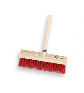 STRAATBEZEM SOLIDE PPN 35 CM MET IKAPE STEEL 150 X 2,8 CM. EN STOKHOUD