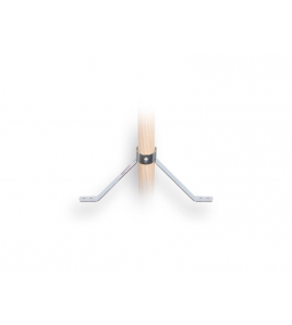 STOKHOUDER SOLIDE VOOR STEEL MET DIAMETER 28 MM