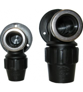 PP MUURPLAAT 1 1/4 BI PE 40MM