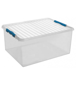 Q-LINE BOX 120LTR TRANSP