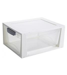 OMEGA DRAWER UNIT 11 L WIT/TRANSPARANT