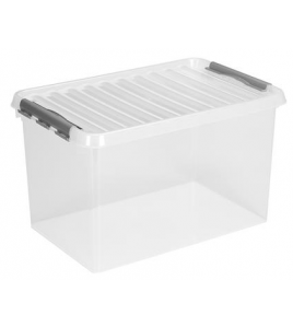 Q-LINE BOX 62L TRANSP/METAAL