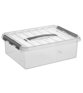 Q-LINE BOX 10 LTR TRANSPARANT