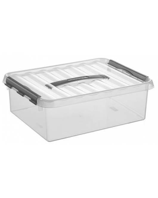 Q-LINE BOX 10 LTR TRANSPARANT