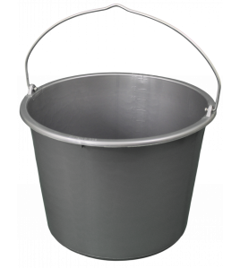 GRIPLINE-D 20 EMMER GRIJS, KNOPBEUGEL, L-SCALA