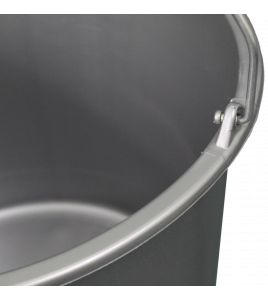 GRIPLINE-D 20 EMMER GRIJS, KNOPBEUGEL, L-SCALA