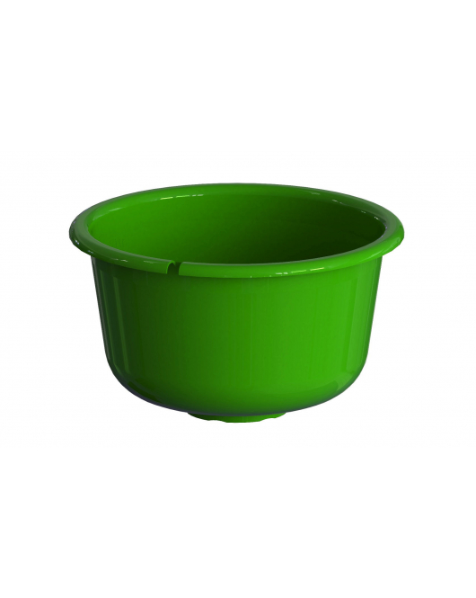 INZETBAK / VOEDERSCHAAL KUNSTSTOF, GROEN 8L.