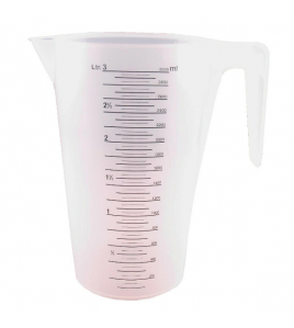 MAATBEKER KUNSTSTOF, 3-LITER