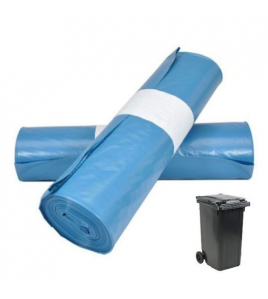 CONTAINERZAKKEN LDPE 65/25 X 140CM T 70 BLAUW -240LTR.