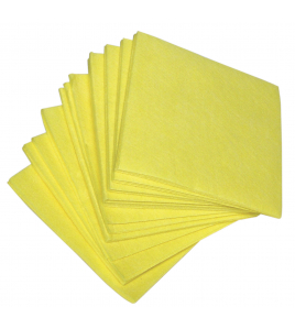 VAATDOEK VISCOSE, CA. 125 GRAMS, GEEL, CA. 38X40 CM VAATDOEK VISCOSE, CA. 125 GRAMS, GEEL, CA. 38X40 CM