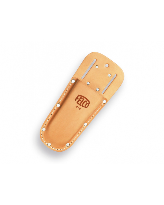 FELCO LEDEREN HOLSTER NO. 910, RIEMLUSSEN EN METALEN RIEMCLIP.