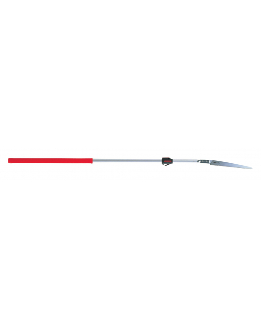 TELESCOPISCHE STOKZAAG 1800 - 2700 MM, ROOD/GRIJS