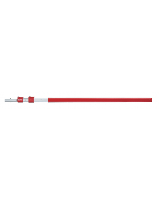 TELESCOOPSTEEL 1410 - 3290 MM, ROOD/GRIJS