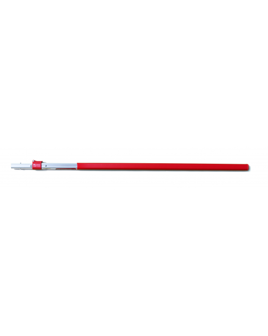 TELESCOOPSTEEL EXP 137-232CM, ROOD/GRIJS