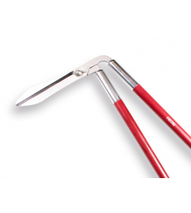 GRASKANTSCHAAR FREUND 1 GESMEED, VERTICAAL SNIJDEND MET HOUTEN GREPEN.