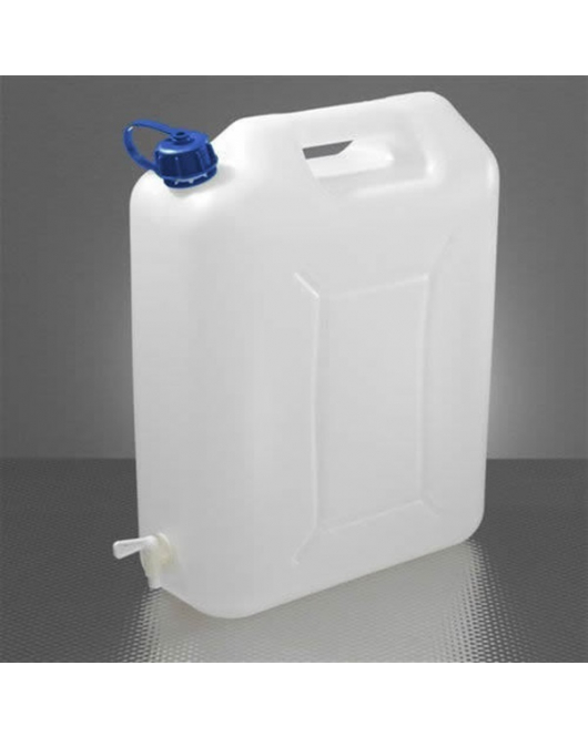 JERRYCAN -MM- 20L VOOR WATER, MET KRAAN