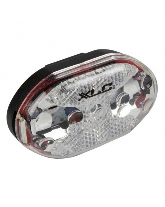 KOPLAMP XLC BRIGHT 3 LED BATTERIJ ZWART