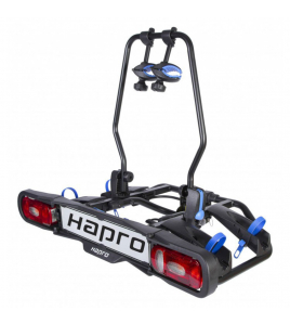 FIETSDRAGER HAPRO ATLAS PREMIUM II 2F 7/13-POLIG KANTELBAAR ZW/BL