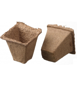 AFBREEKBARE TURFPOTJES H6X6X6 CM 16STUKS/SET