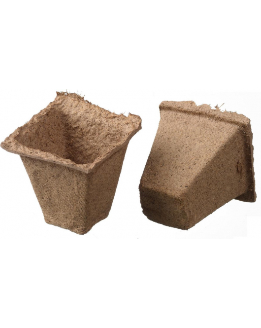 AFBREEKBARE TURFPOTJES H6X6X6 CM 16STUKS/SET