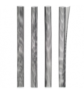 BOOMBESCHERMER 4ST/SET 55 X 6 CM ZWART PVC BOOMBESCHERMER 4ST/SET 55 X 6 CM ZWART PVC