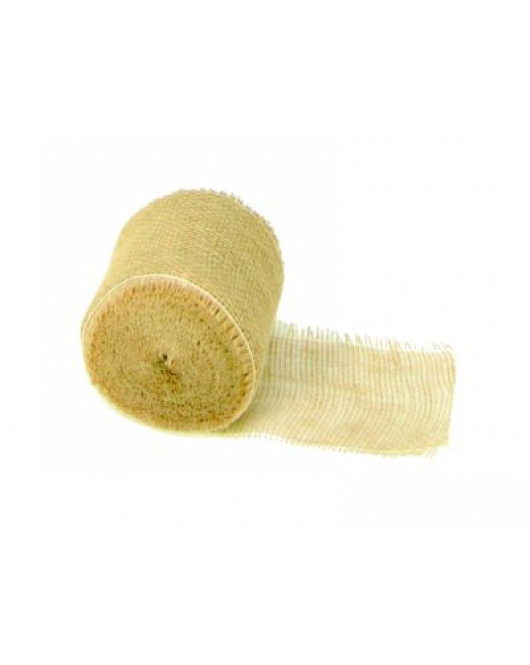 JUTE GAASLINNEN OP ROL 15CM 25MT