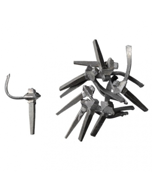 TAKKENGELEIDERS 10MM METAAL 10 / SET